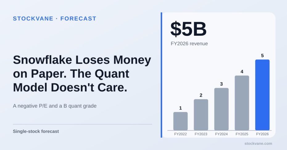 Snowflake revenue, by fiscal year